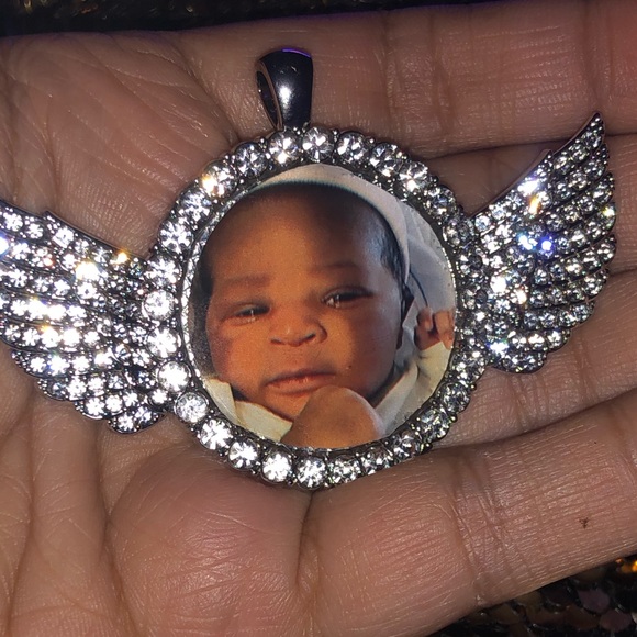 Hip Hop Memory Picture Pendant w/chain & picture - Picture 7 of 8